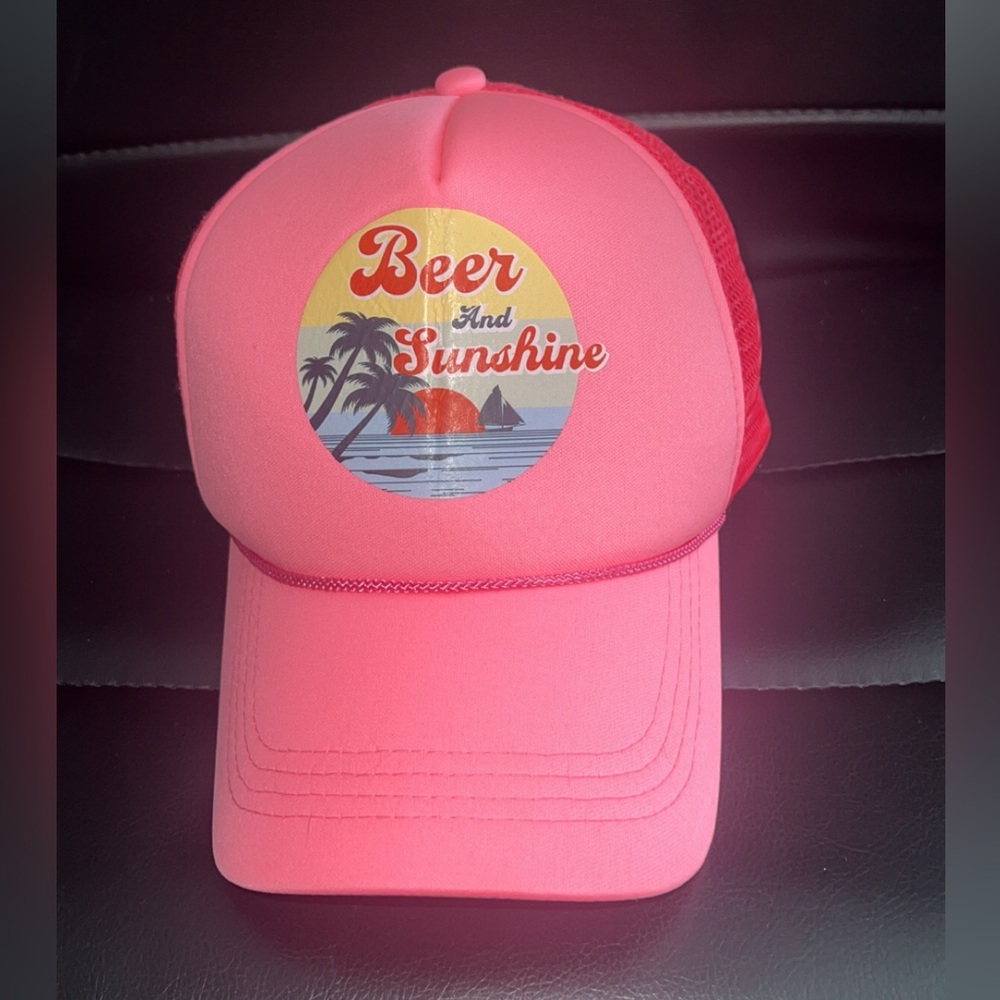 Women Hot Pink Hat